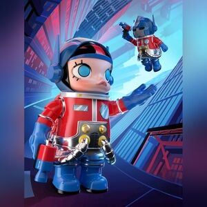 NEW Pop Mart Mega Space Molly Kennys Work Series - Optimus Prime Figurine